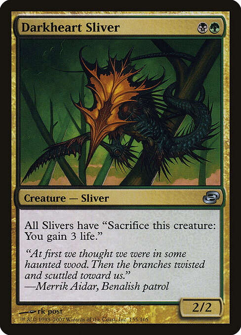 Darkheart Sliver 155