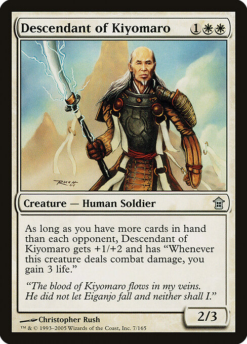 Descendant of Kiyomaro 7
