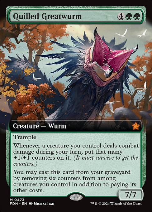 Quilled Greatwurm 473