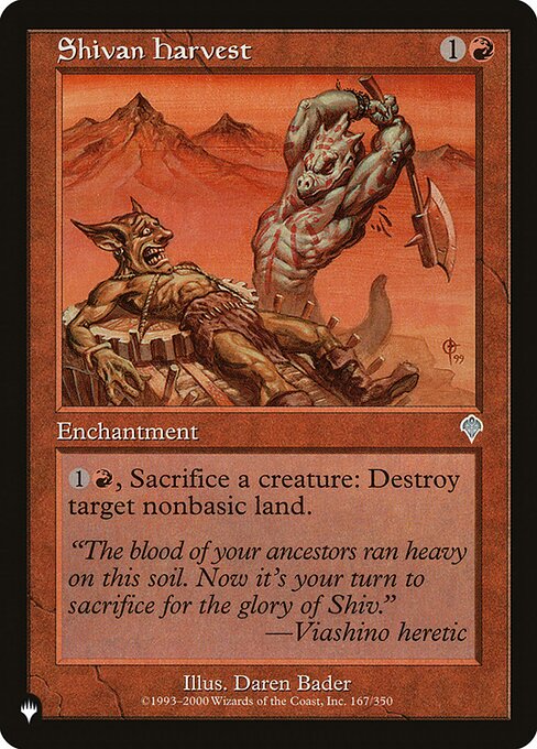 Shivan Harvest INV-167