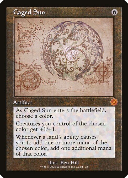Caged Sun 72