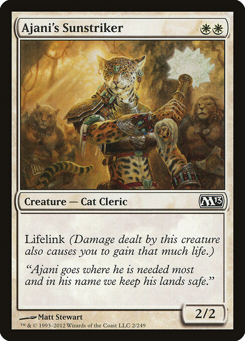 Ajani's Sunstriker 2