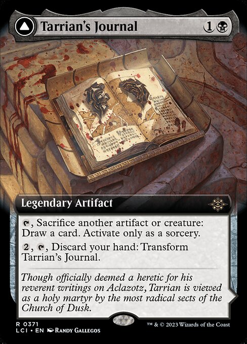 Tarrian's Journal // The Tomb of Aclazotz 371
