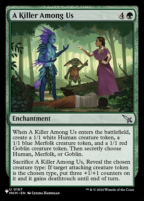 A Killer Among Us MKM-167