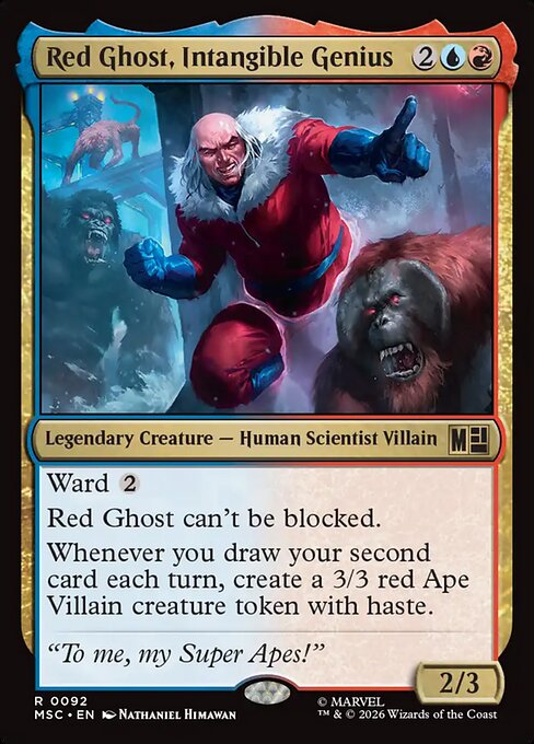 Red Ghost, Intangible Genius 92