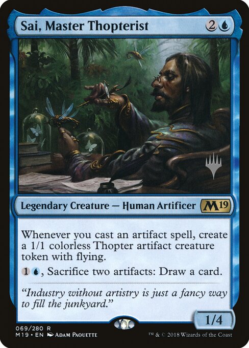 Sai, Master Thopterist 69p