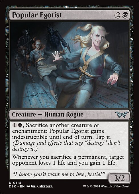 Popular Egotist 114