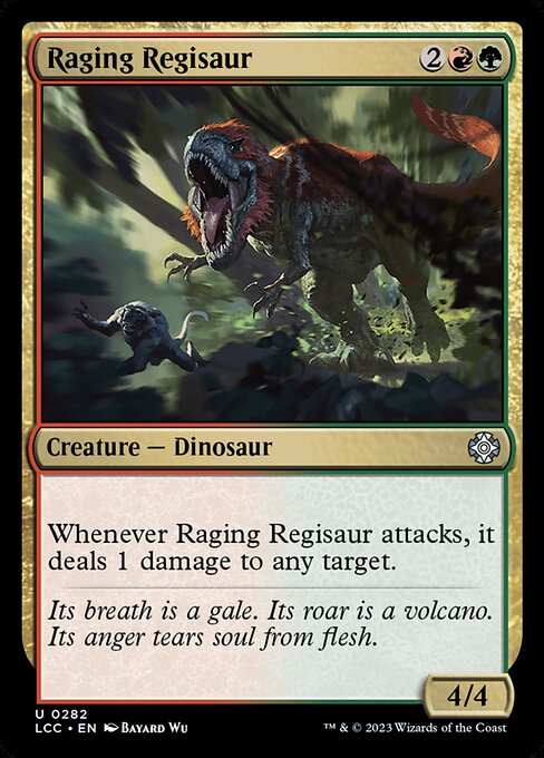 Raging Regisaur 282