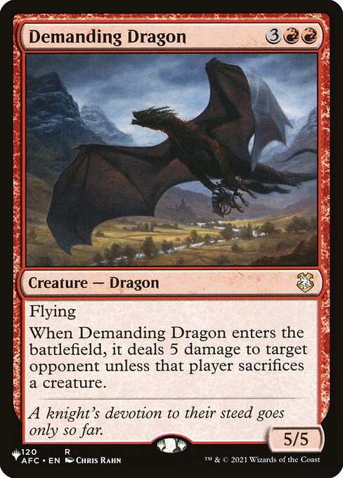 Demanding Dragon AFC-120