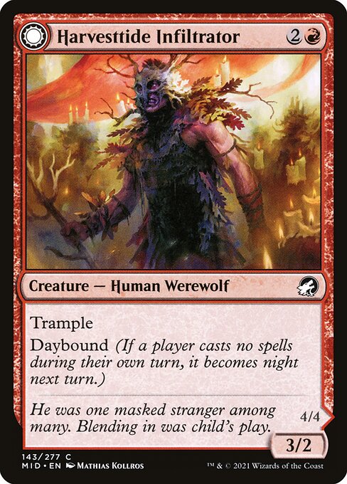 Harvesttide Infiltrator // Harvesttide Assailant 143