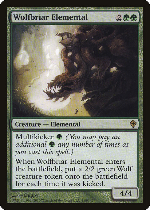 Wolfbriar Elemental 118