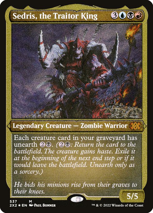 Sedris, the Traitor King 537