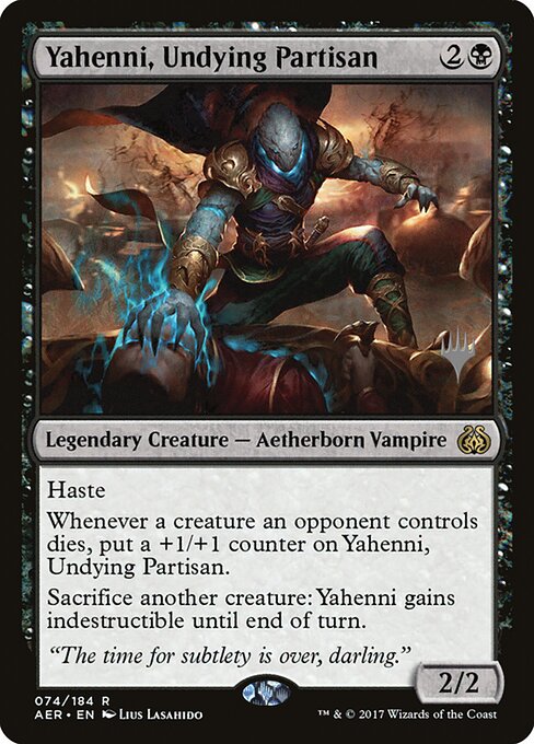 Yahenni, Undying Partisan 74p