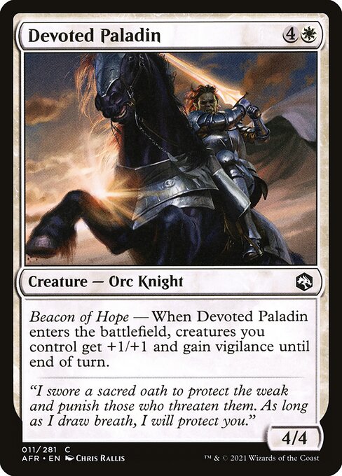 Devoted Paladin 11