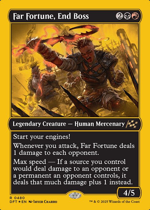 Far Fortune, End Boss 480