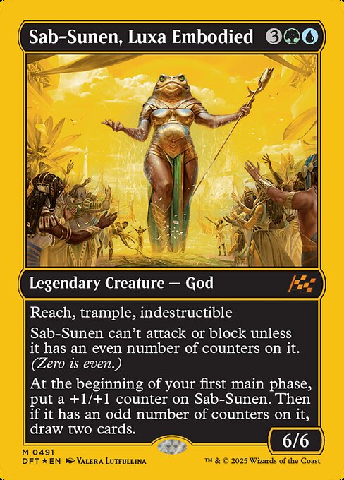 Sab-Sunen, Luxa Embodied 491