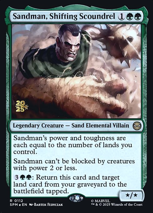 Sandman, Shifting Scoundrel 112s
