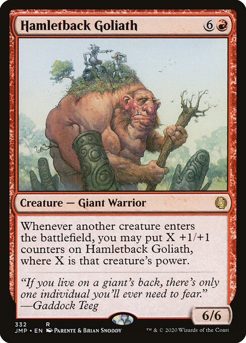 Hamletback Goliath 332