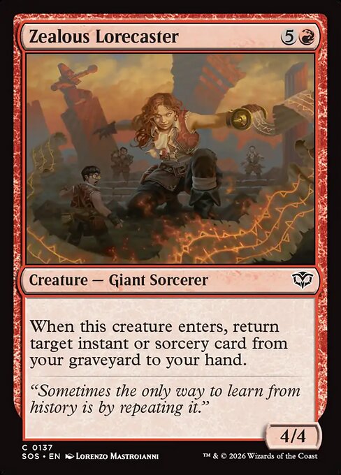 Zealous Lorecaster 137
