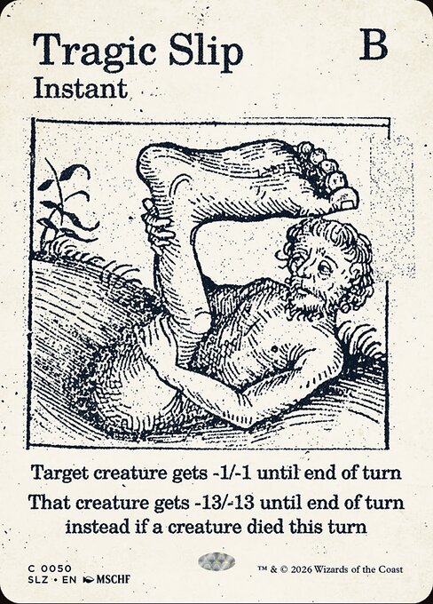 Tragic Slip 50
