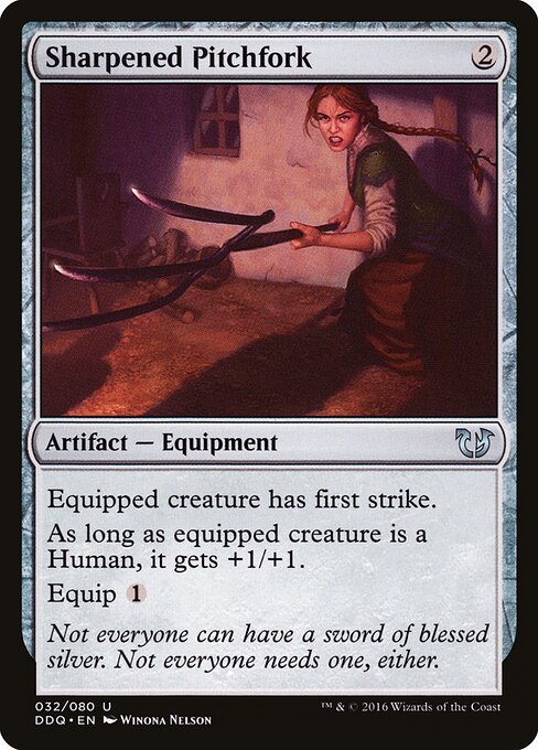 Sharpened Pitchfork 32
