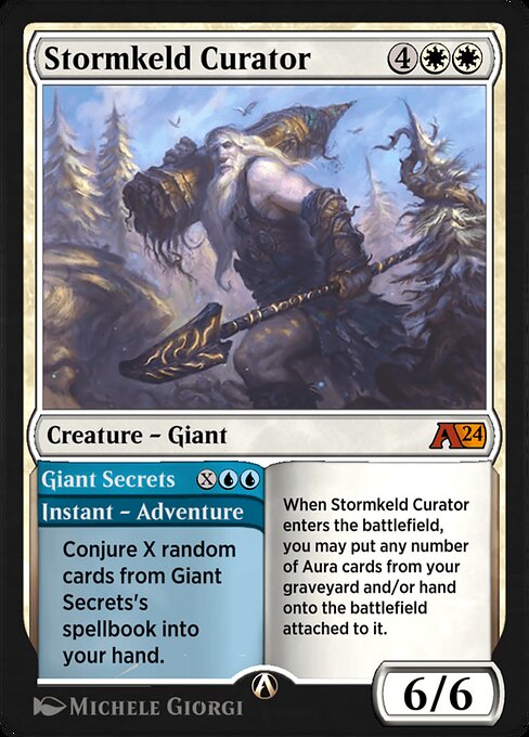 Stormkeld Curator // Giant Secrets 26