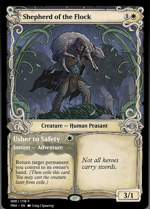 Shepherd of the Flock // Usher to Safety 78802