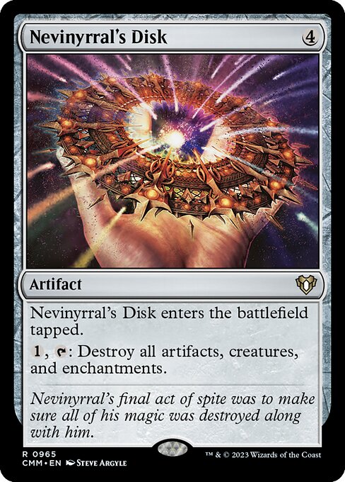 Nevinyrral's Disk 965