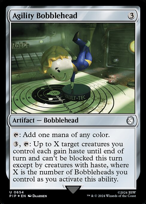 Agility Bobblehead 654
