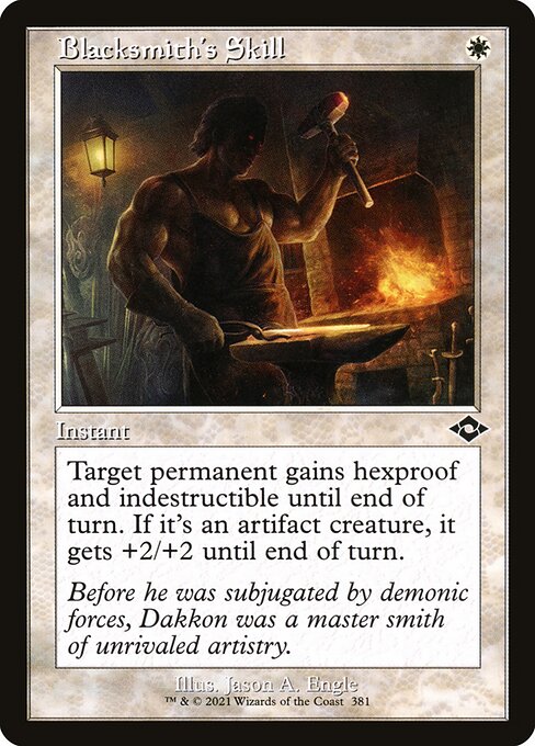 Blacksmith's Skill 381