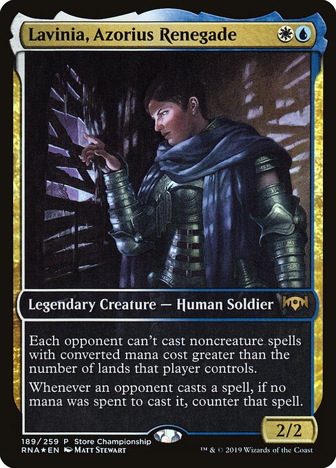 Lavinia, Azorius Renegade 189