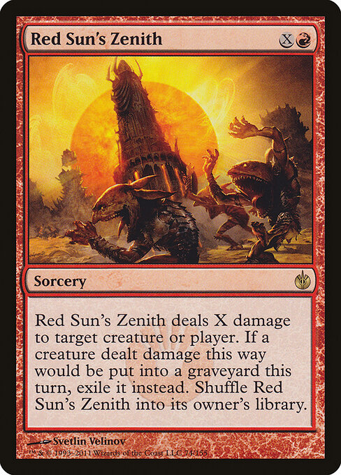 Red Sun's Zenith 74
