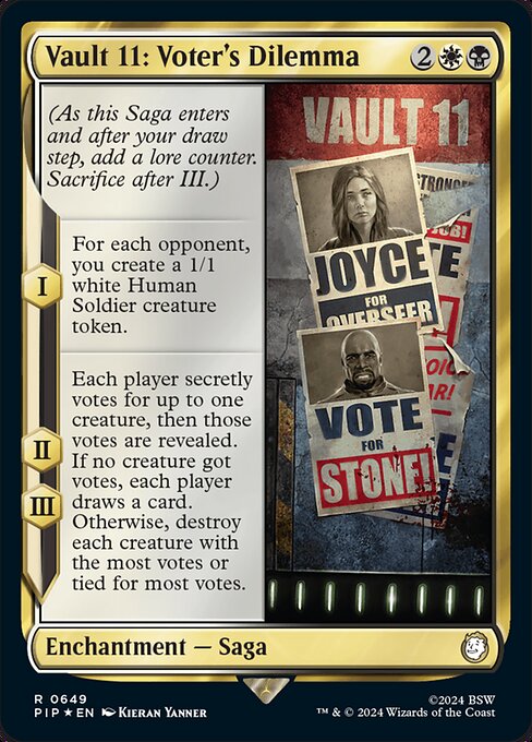Vault 11: Voter's Dilemma 649