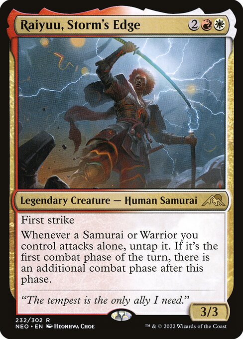 Raiyuu, Storm's Edge 232