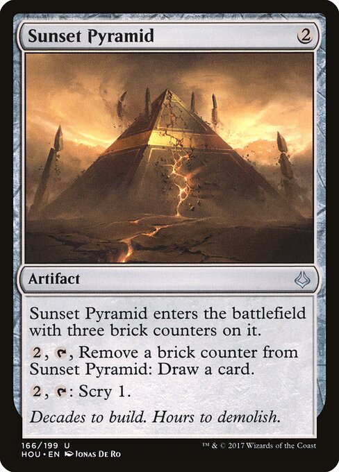 Sunset Pyramid 166