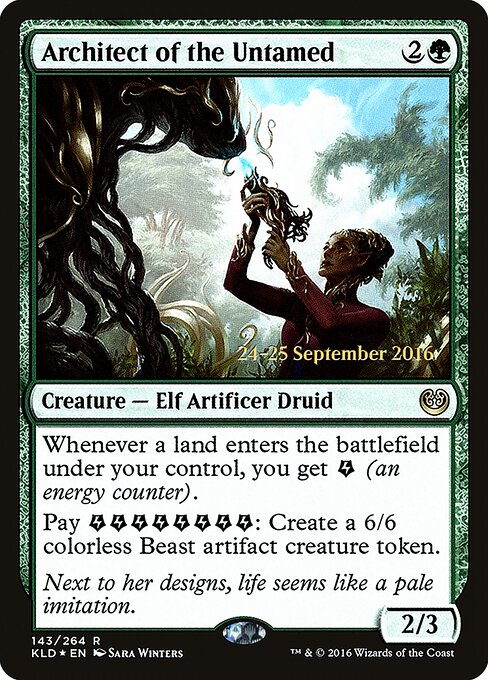Architect of the Untamed 143s