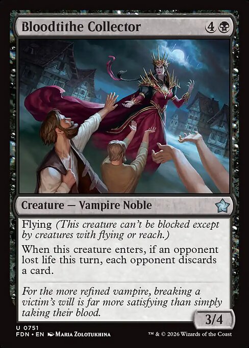 Bloodtithe Collector 751