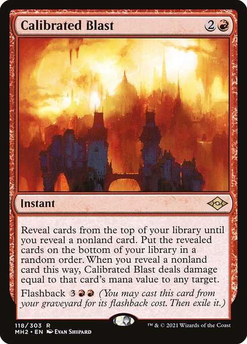 Calibrated Blast 118