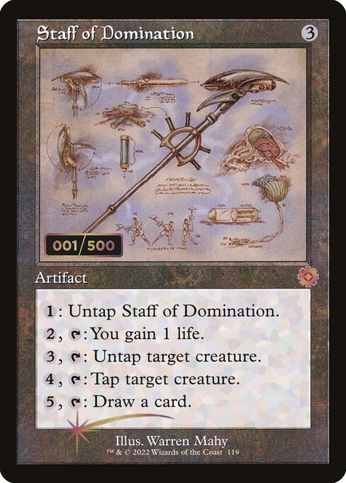 Staff of Domination 119z