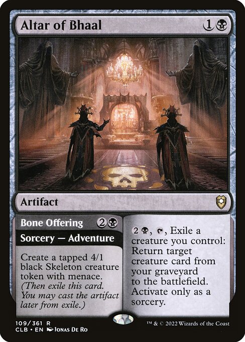 Altar of Bhaal // Bone Offering 109