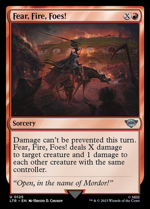 Fear, Fire, Foes! 125