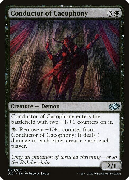 Conductor of Cacophony 20