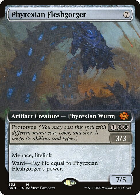 Phyrexian Fleshgorger 332