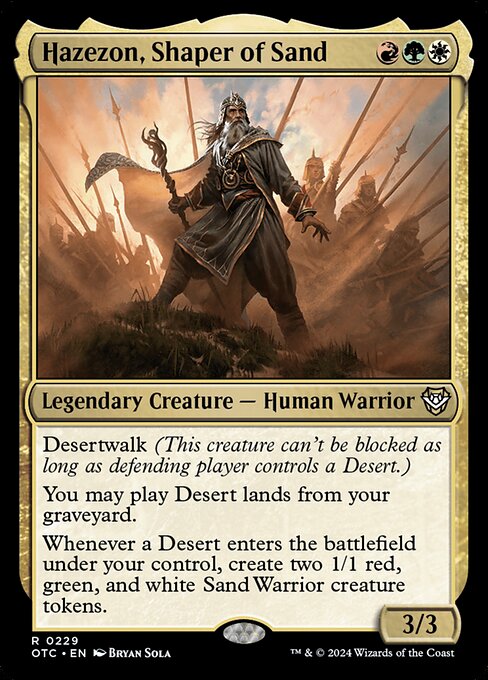 Hazezon, Shaper of Sand 229