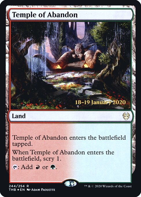 Temple of Abandon 244s