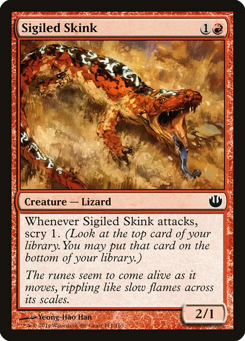 Sigiled Skink 111