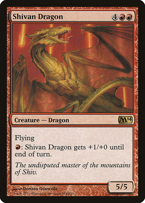 Shivan Dragon 154