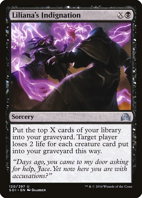 Liliana's Indignation 120