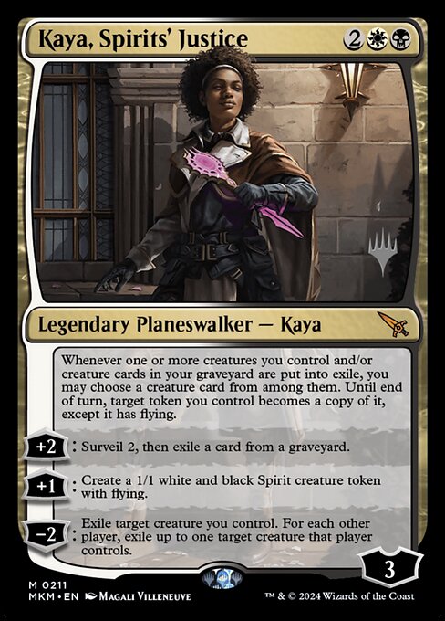 Kaya, Spirits' Justice 211p