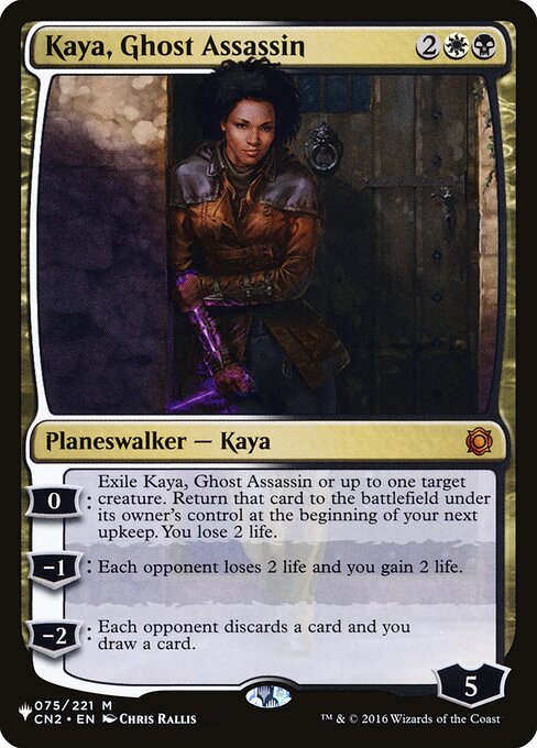Kaya, Ghost Assassin CN2-75